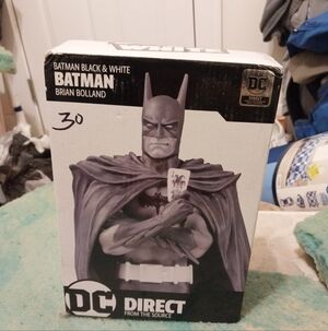 Batman Black & White Mc Farlane Figure By Brian Bolland DC UNIVERSE